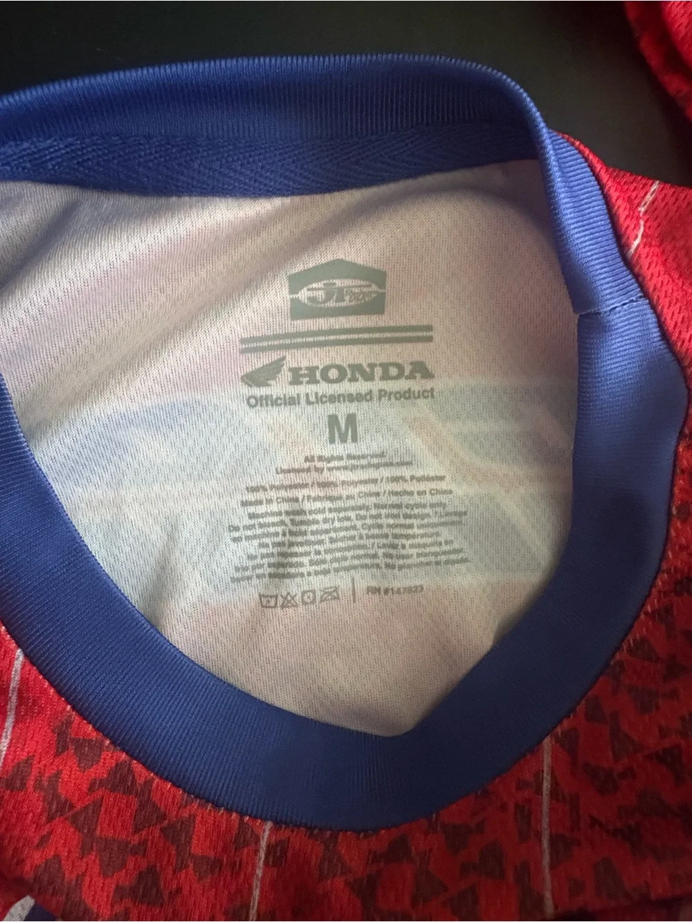 Honda Red Racing Logo Tee - Picture 3 of 3